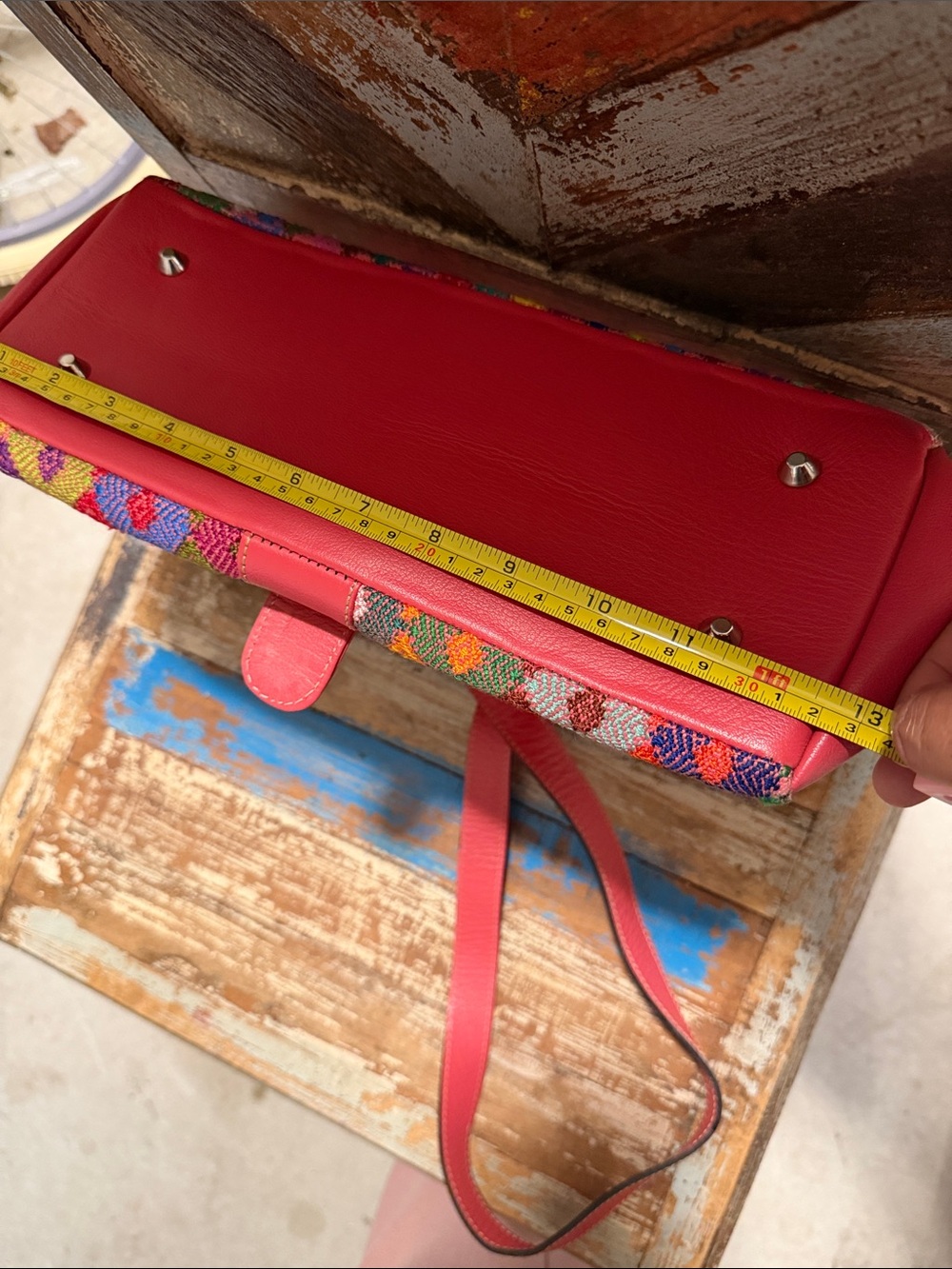 Colorful Patterned Women's Bag - Picture 12 of 13